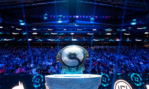 Troféu do torneio The International no Dota 2